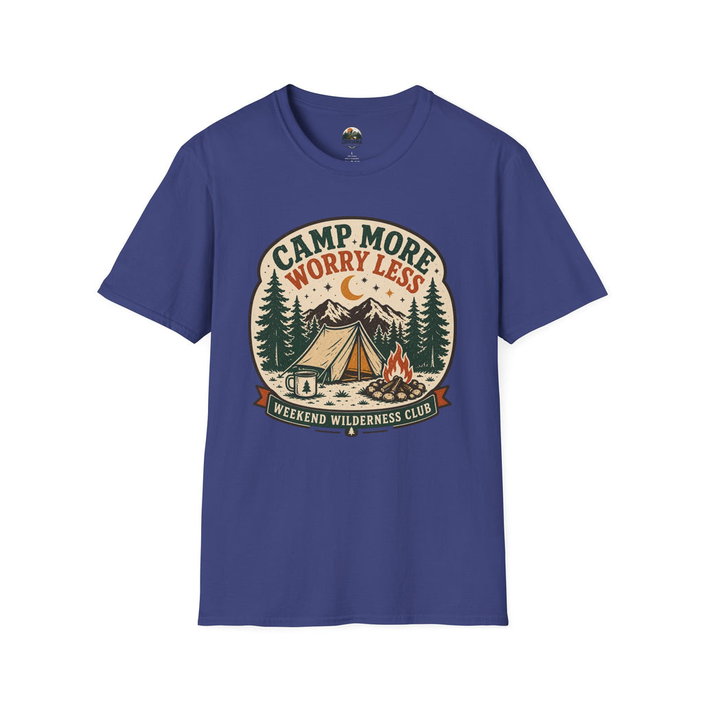 Camp More Worry Less T-Shirt