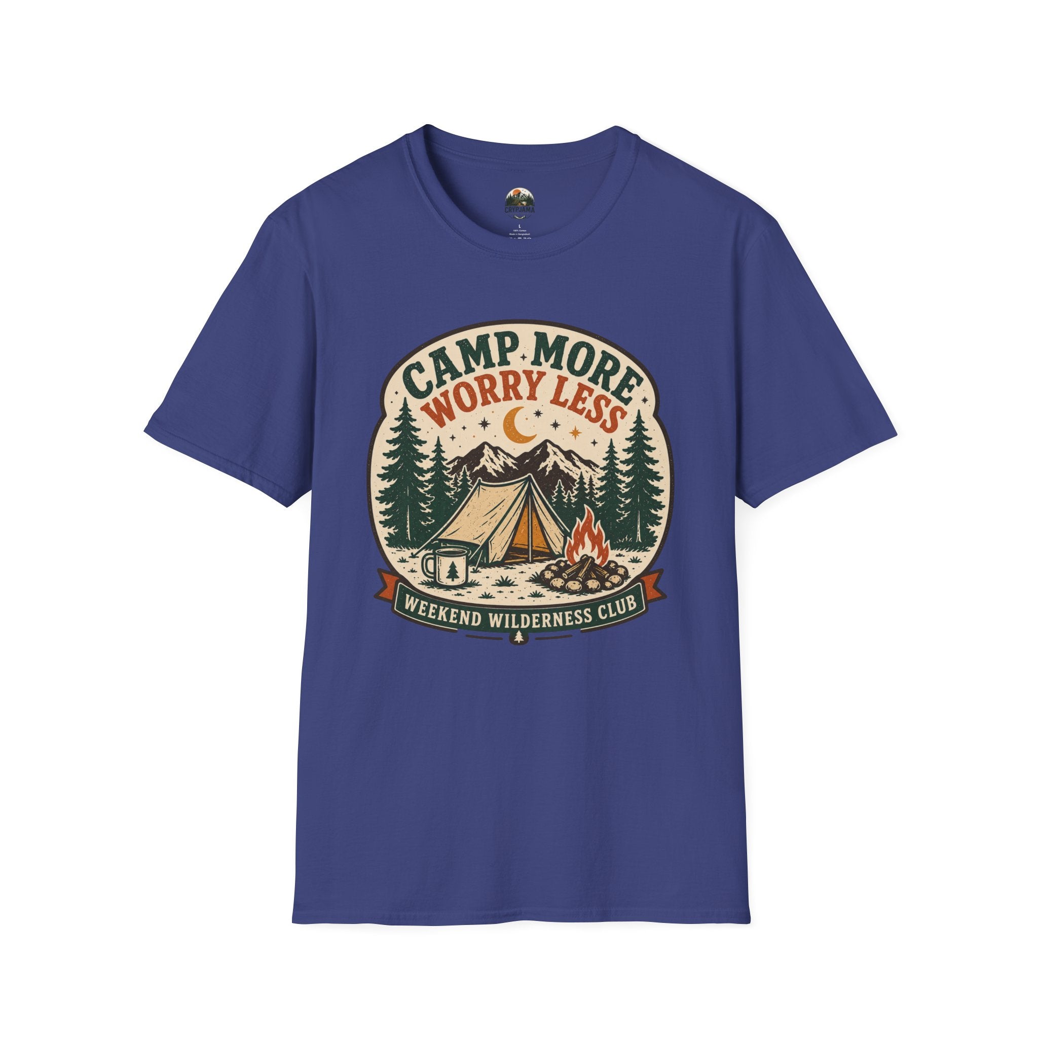 Camp More Worry Less T-Shirt