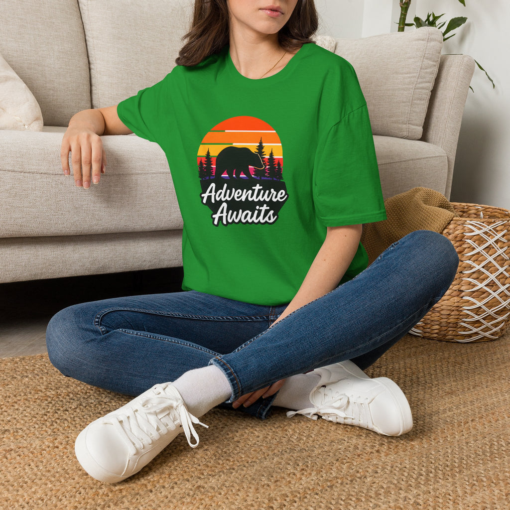 Bear in Sunset Forest T-Shirt