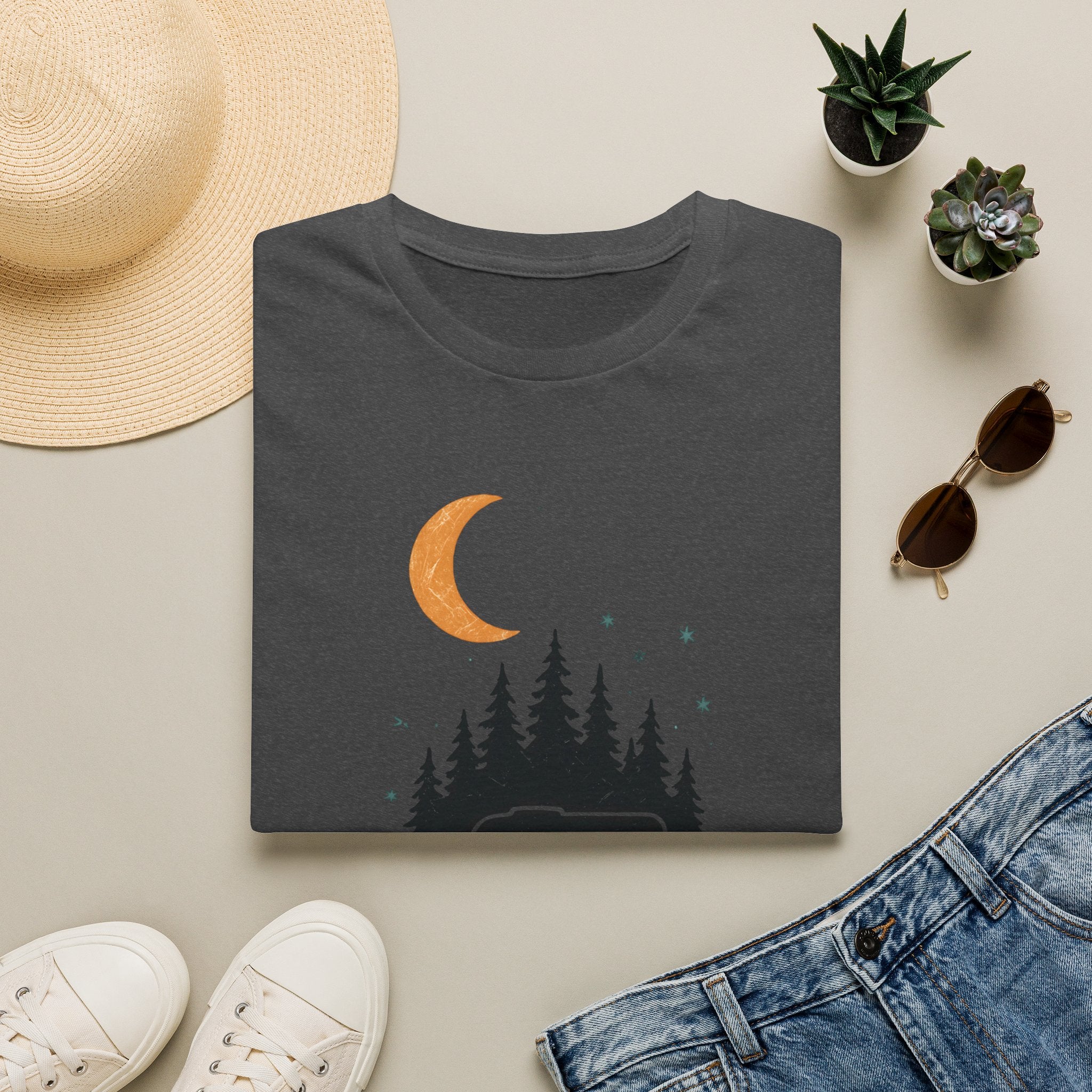 Moonlit Forest Camper T-Shirt