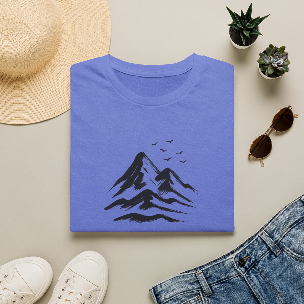 Mountains and birds T-Shirt