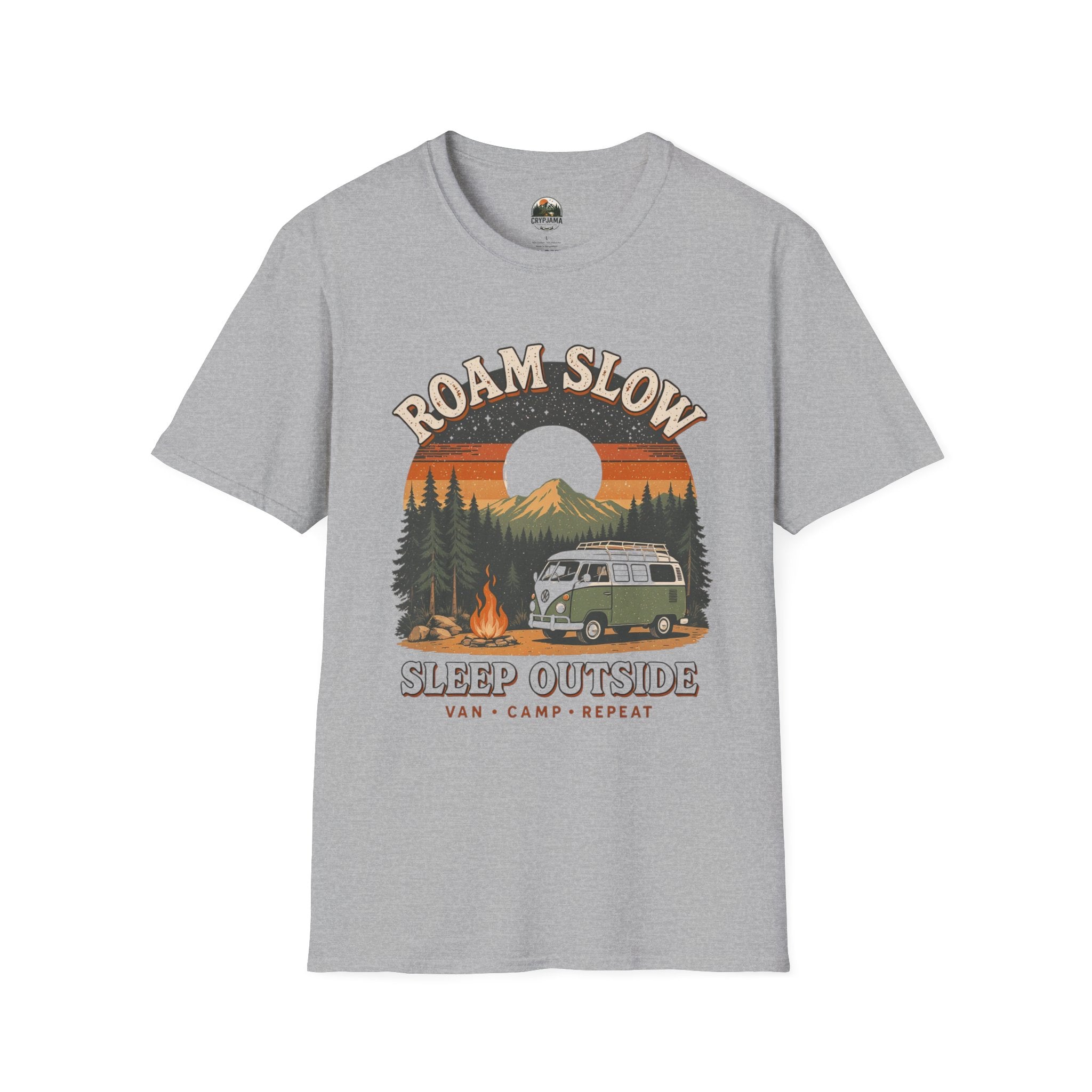 Roam Slow Vintage Outdoors T-Shirt