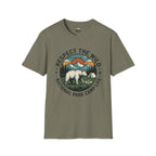 Respect The Wild Bear T-Shirt after 40