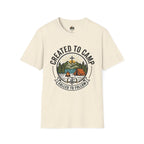 Created to Camp T-Shirt — Christian Camping Graphic Tee ("Called to Follow")