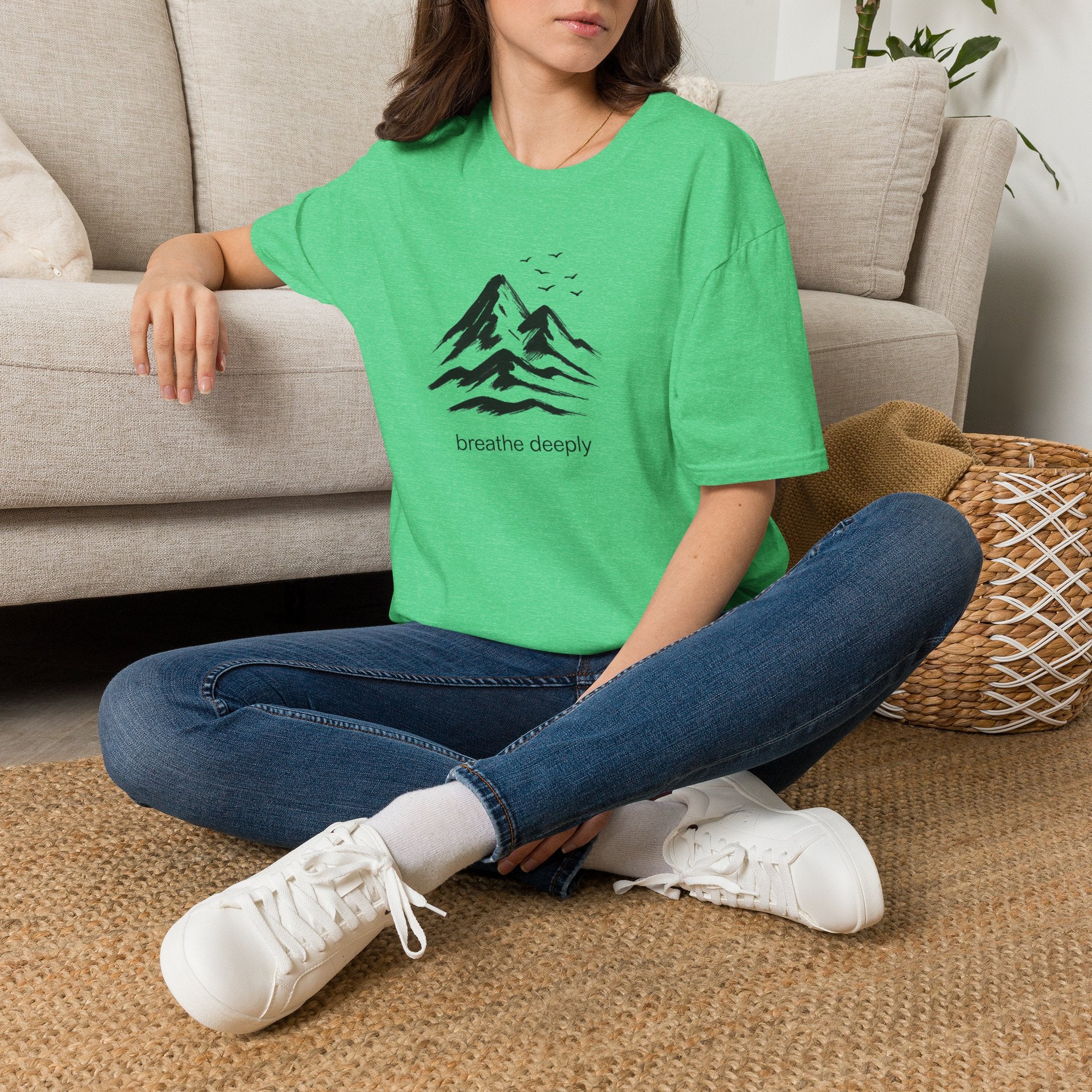 Mountains and birds T-Shirt