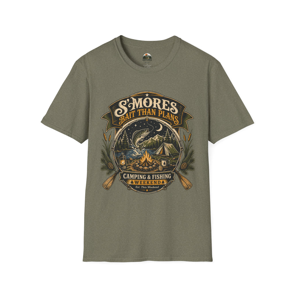 S'mores > Plans Camping T‑Shirt