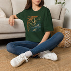 Climber on cliff T-Shirt