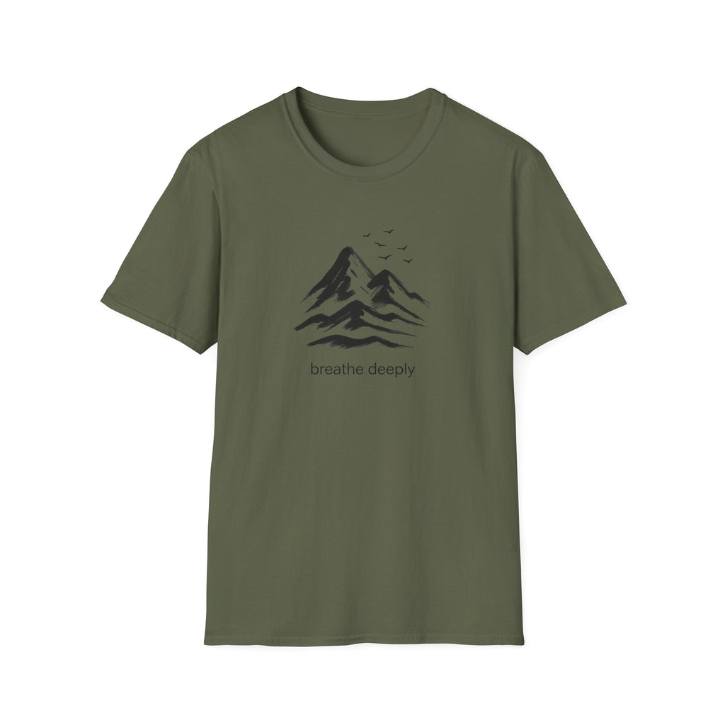 Mountains and birds T-Shirt