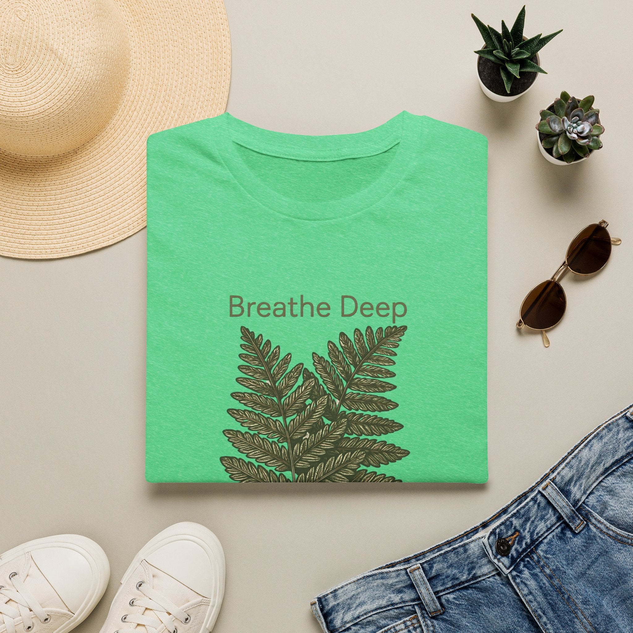 Breathe Deep Fern T-Shirt