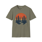 Retro Sunset Forest T-Shirt
