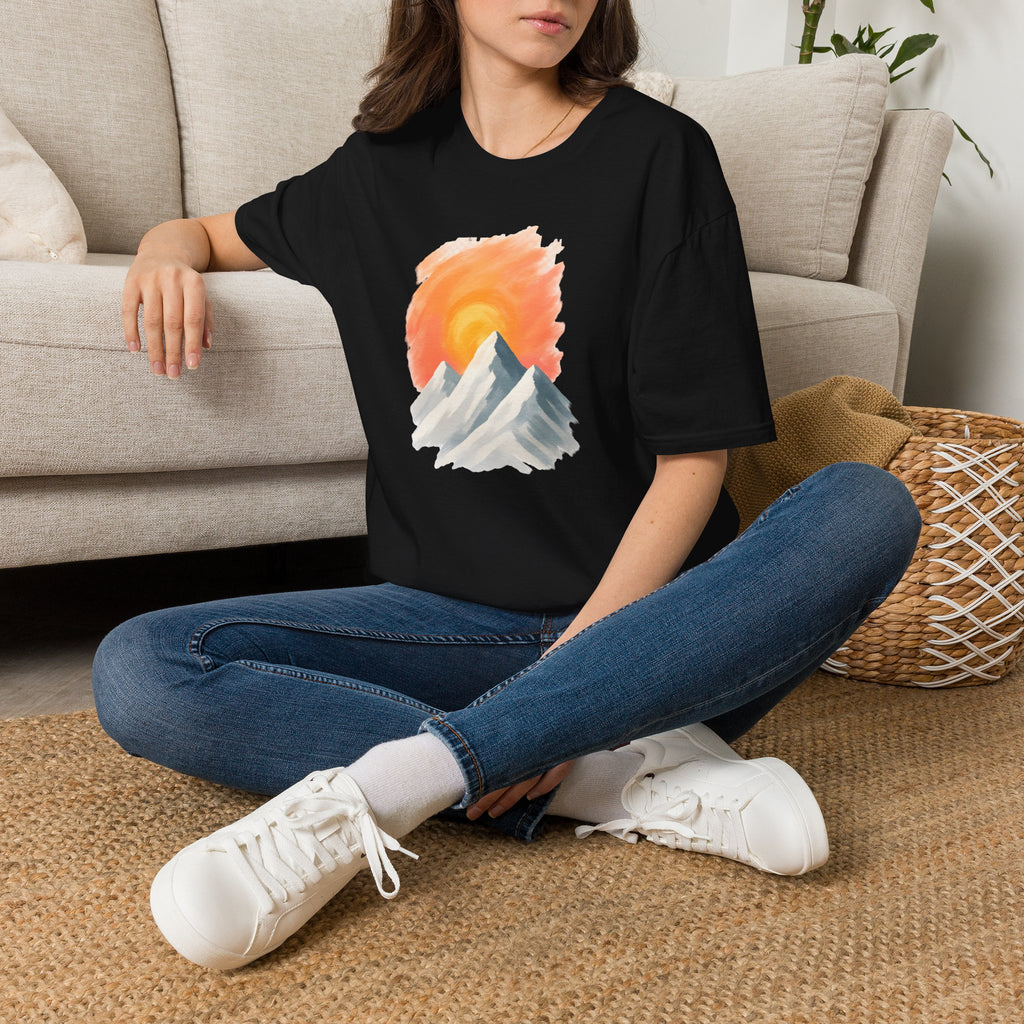 Sunrise Over Peaks T-Shirt