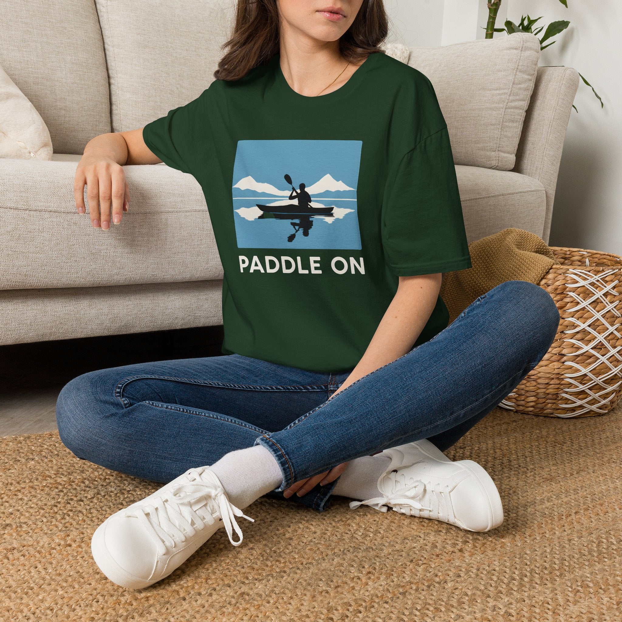 Kayaking on calm water T-Shirt