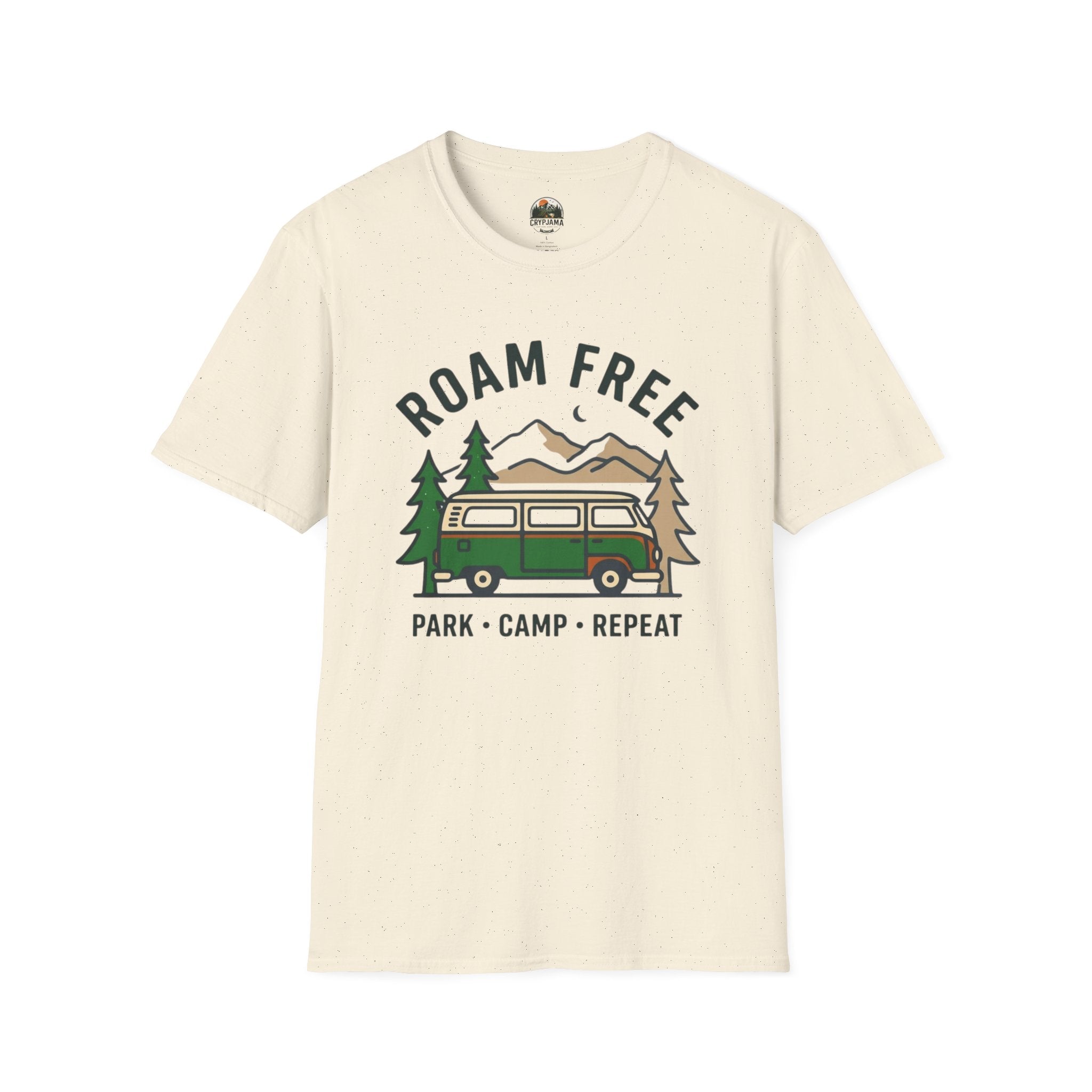 Roam Free Camper Van T-Shirt