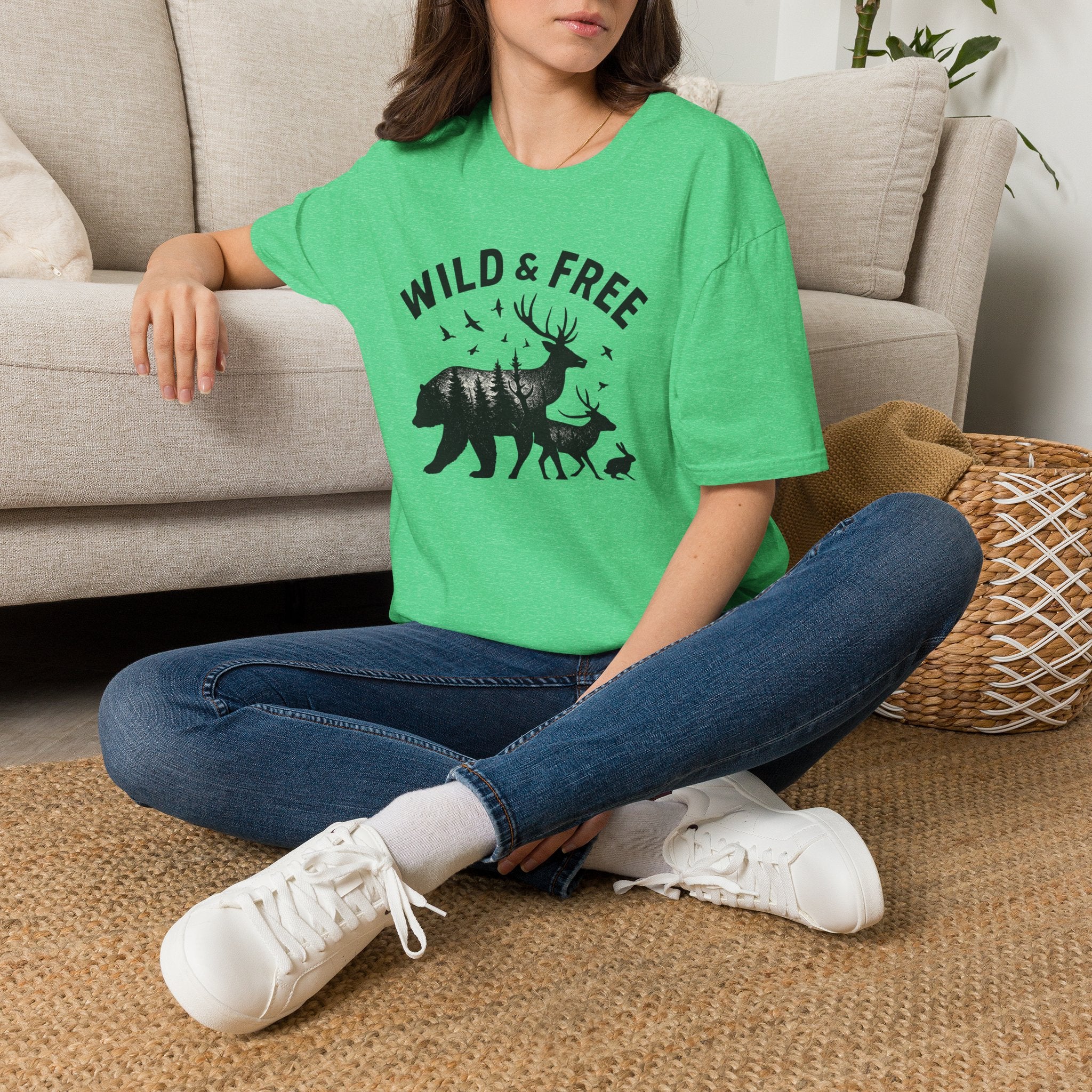 Wildlife in Forest T-Shirt