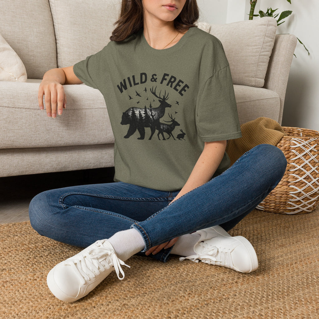 Wildlife in Forest T-Shirt