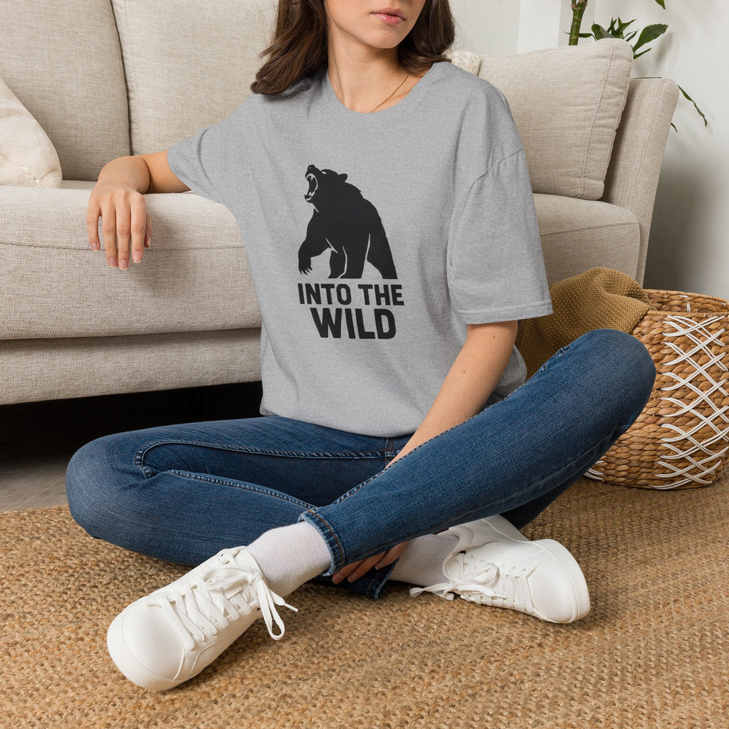 Bear silhouette with text T-Shirt