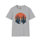 Retro Sunset Forest T-Shirt
