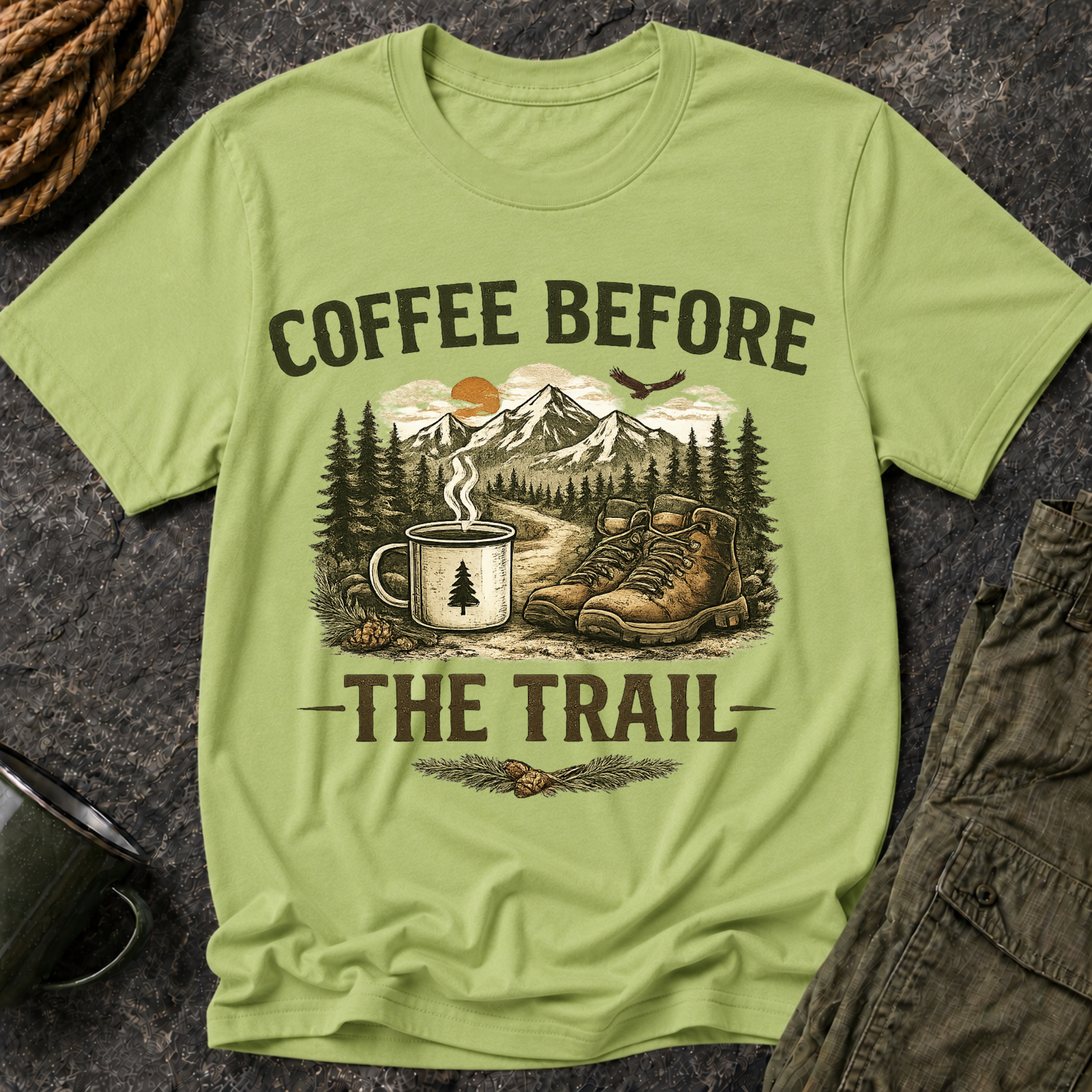 Coffee Before the Trail T-Shirt