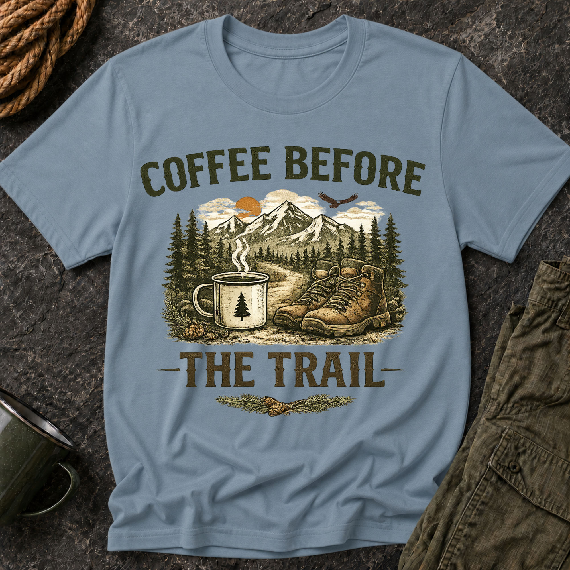 Coffee Before the Trail T-Shirt
