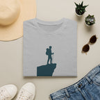 Hiker on Cliff T-Shirt