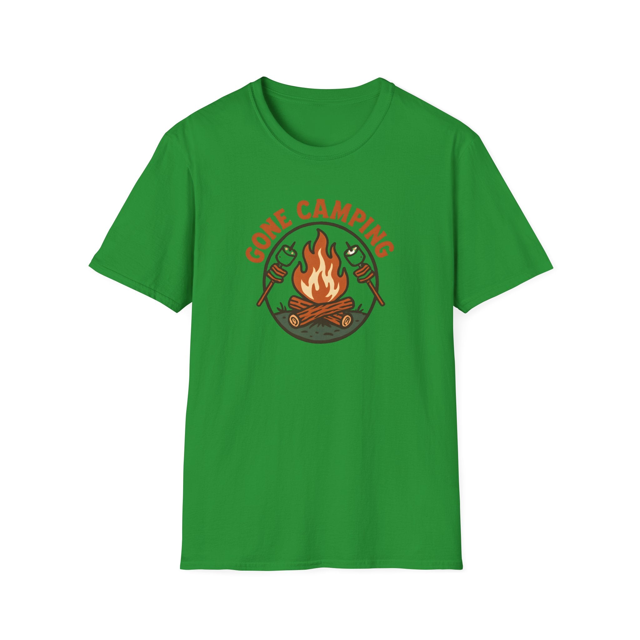 Gone Camping Campfire T-Shirt