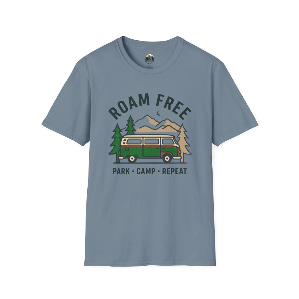 Roam Free Camper Van T-Shirt