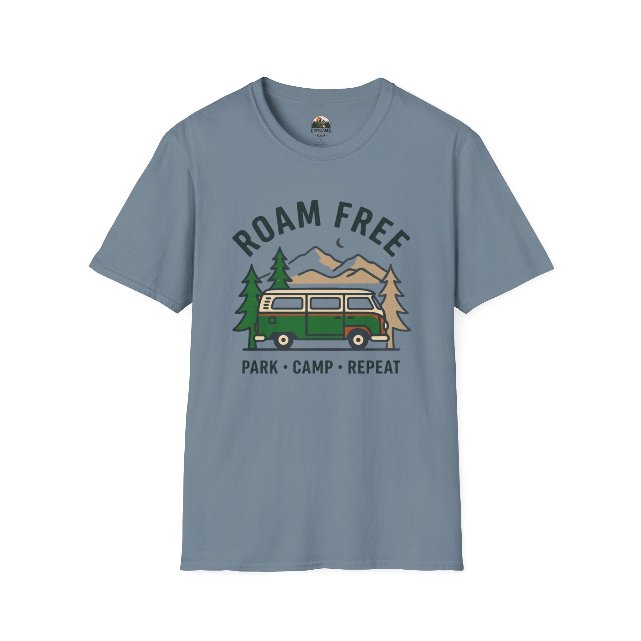 Roam Free Camper Van T-Shirt
