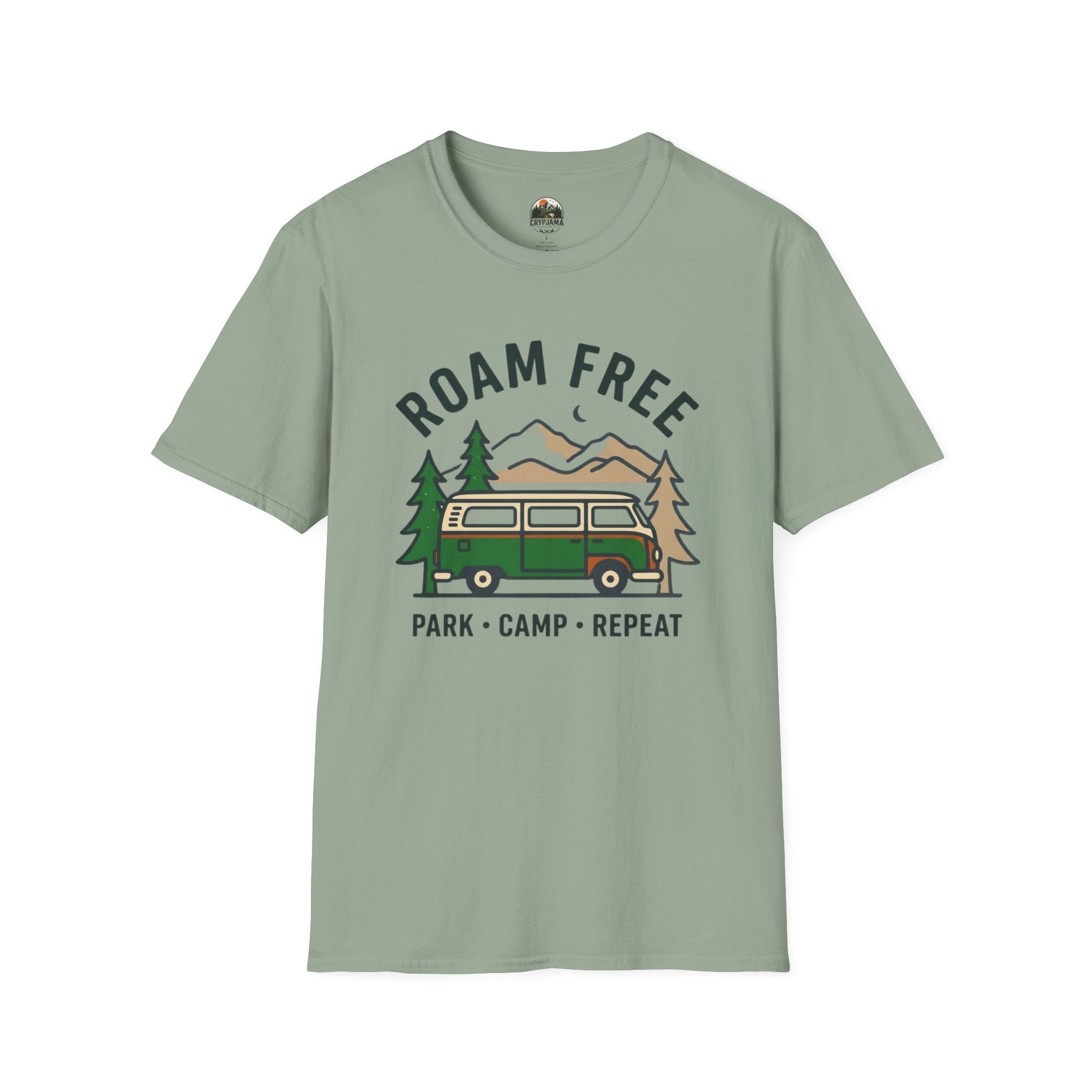 Roam Free Camper Van T-Shirt