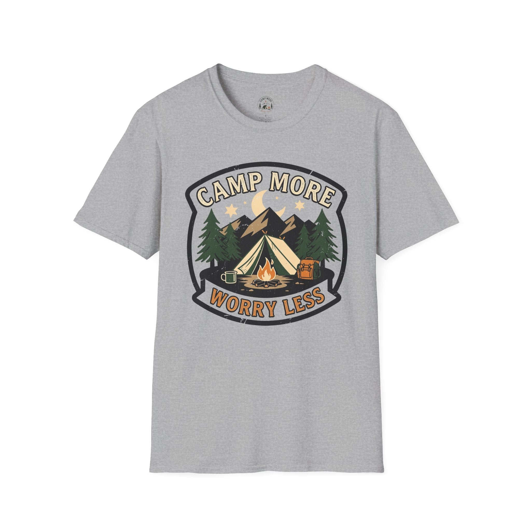 Camp More Worry Less T-Shirt