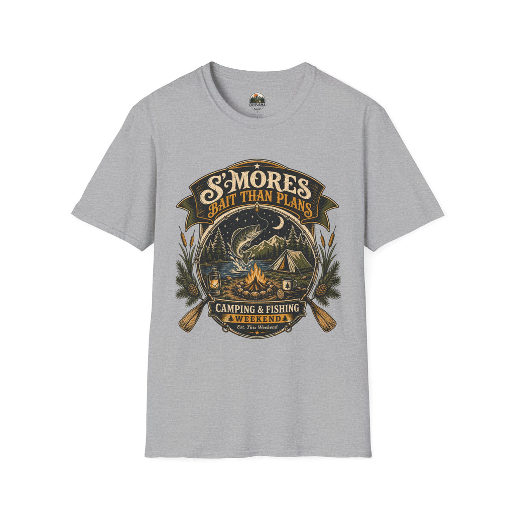 S'mores > Plans Camping T‑Shirt