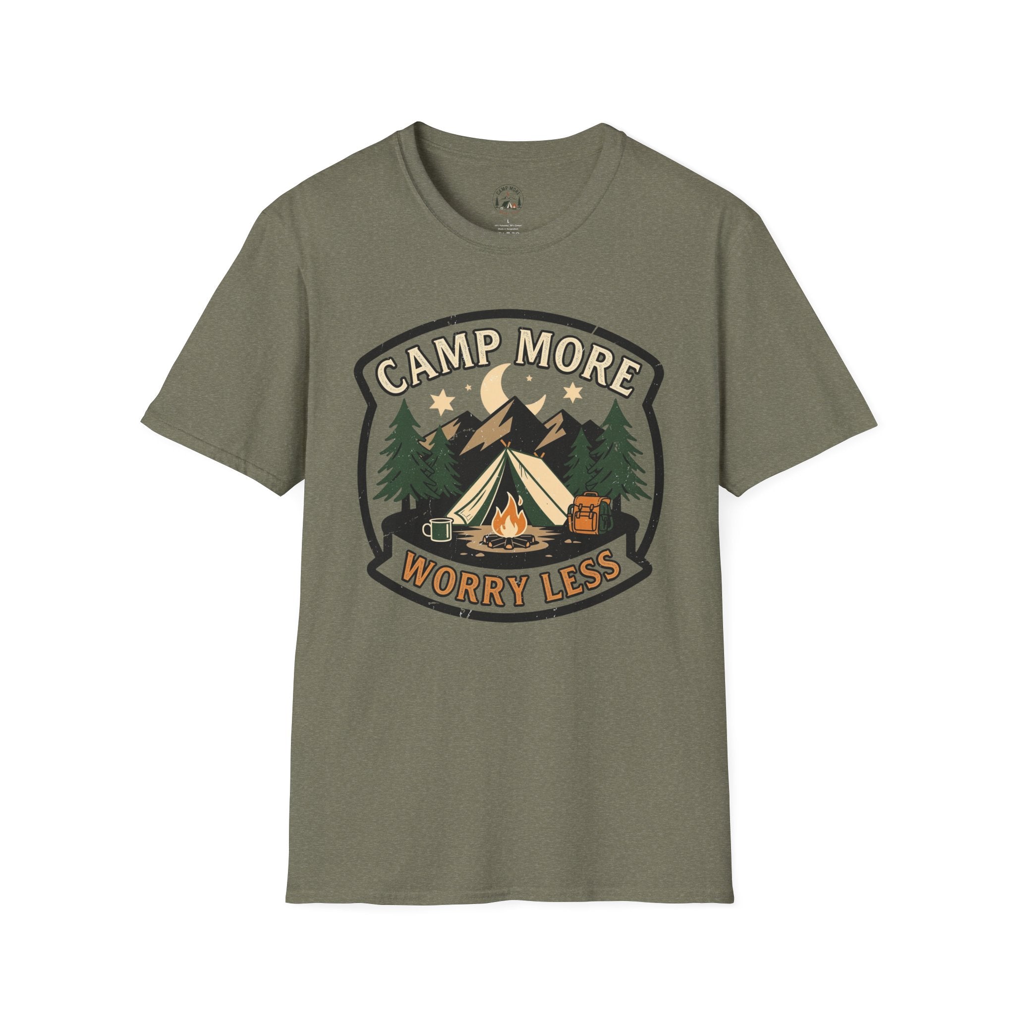 Camp More Worry Less T-Shirt