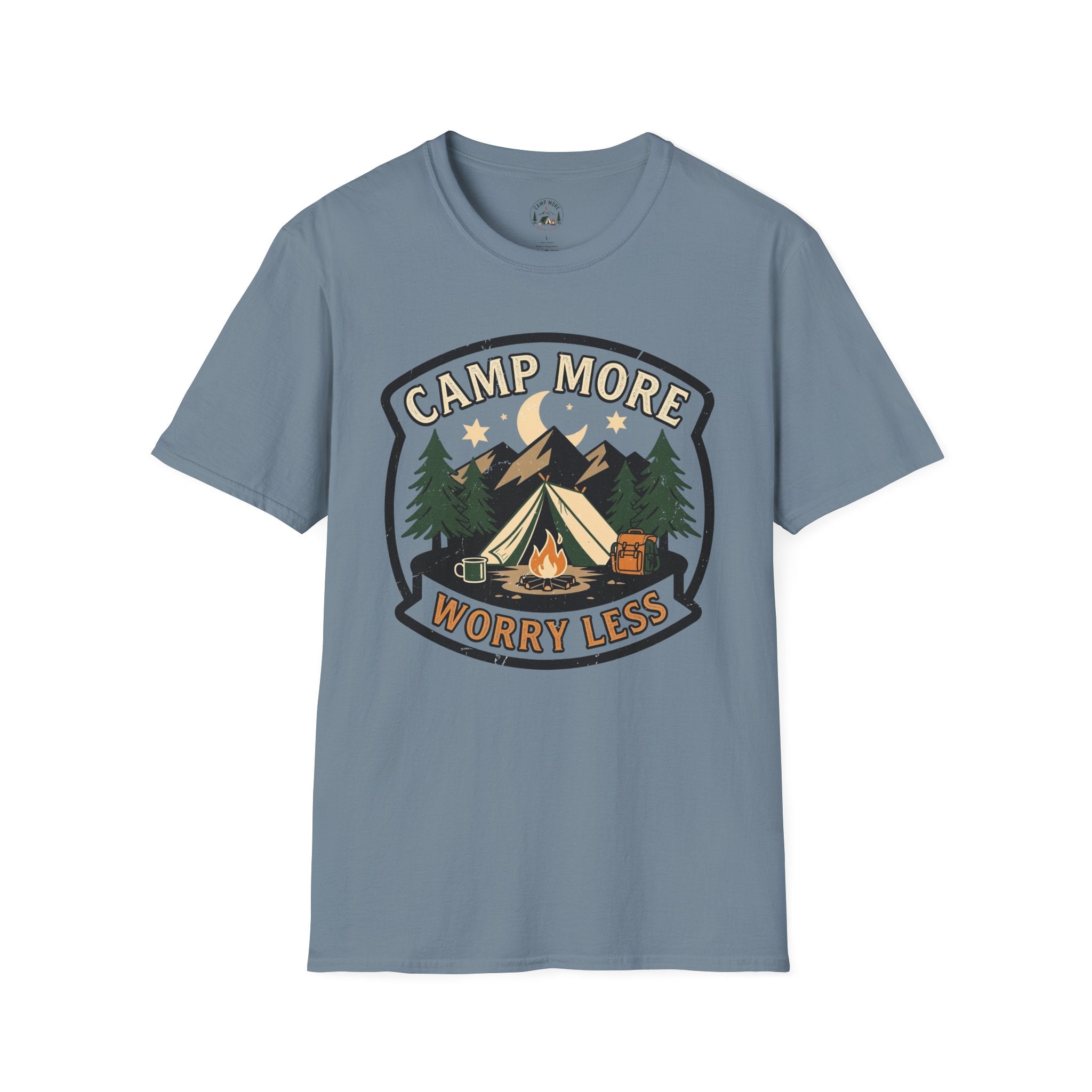 Camp More Worry Less T-Shirt