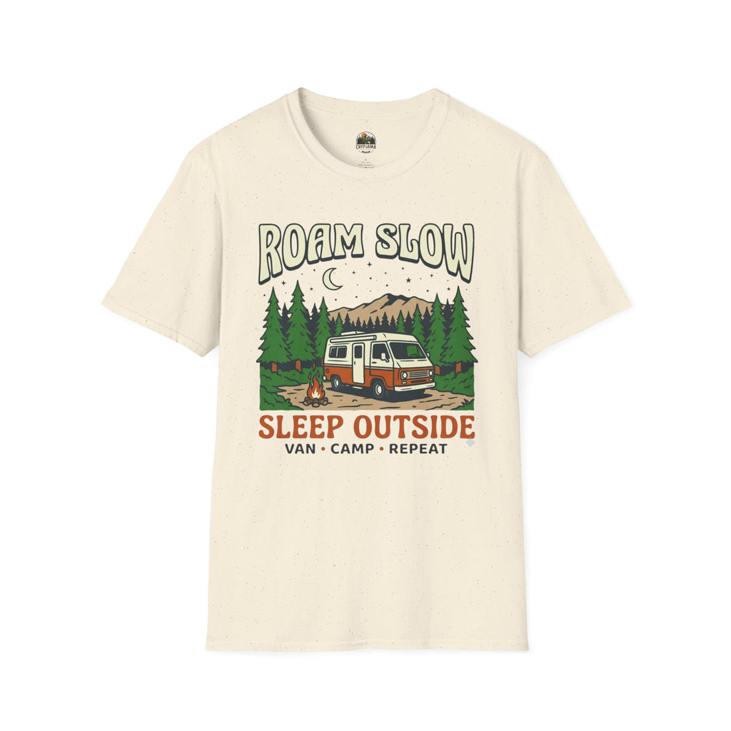 Roam Slow Camper T‑Shirt