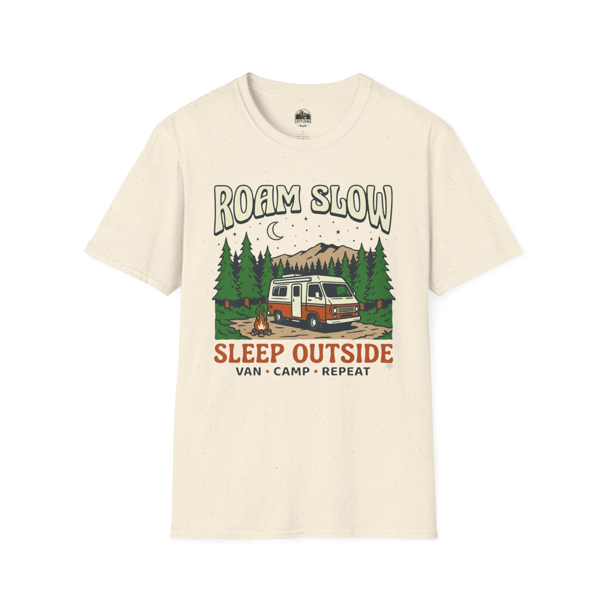Roam Slow Camper T‑Shirt