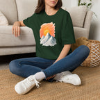 Sunrise Over Peaks T-Shirt