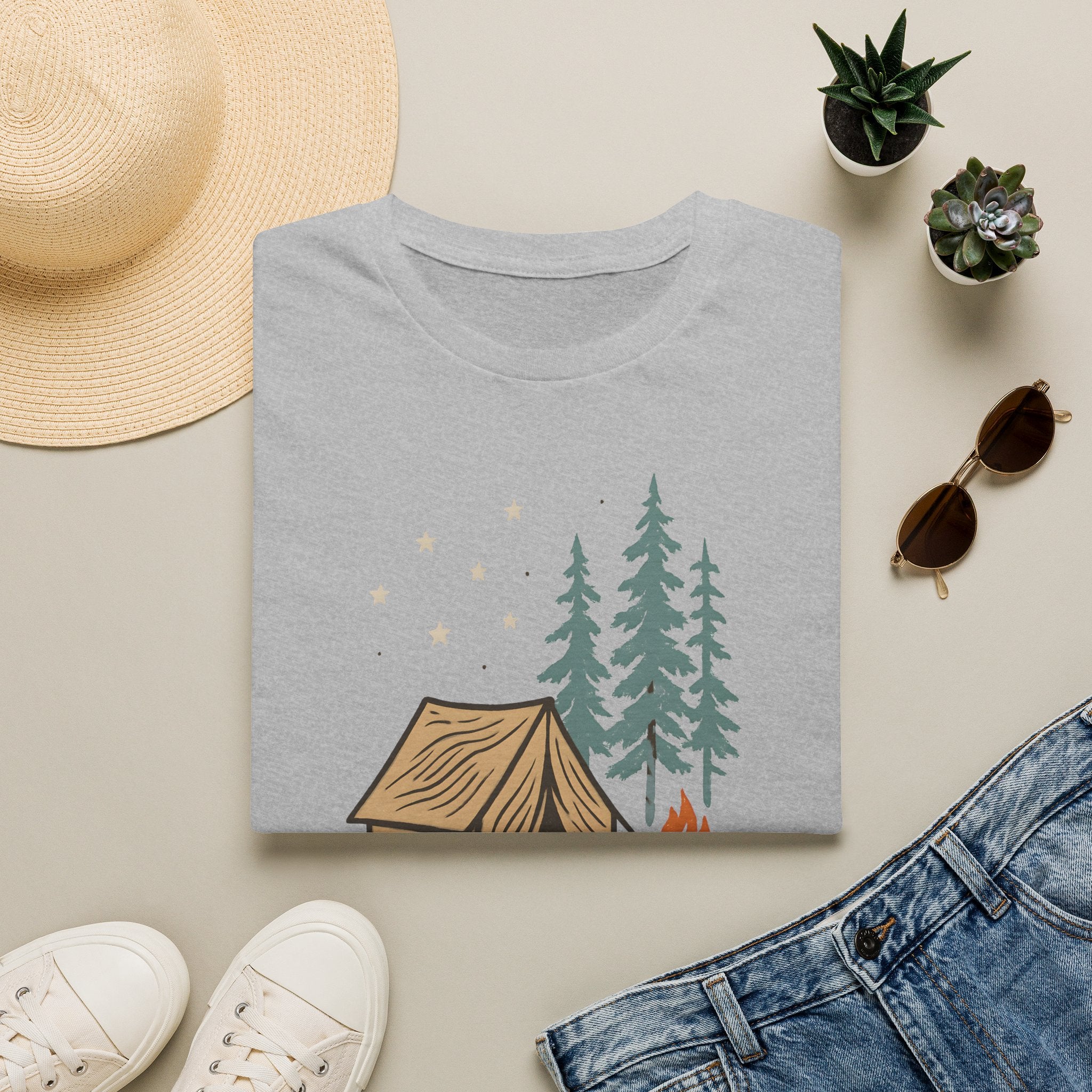 Camping under stars T-Shirt