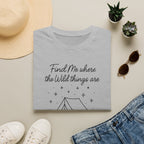 Cursive Chalkboard Writing T-Shirt