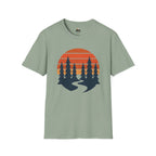 Retro Sunset Forest T-Shirt