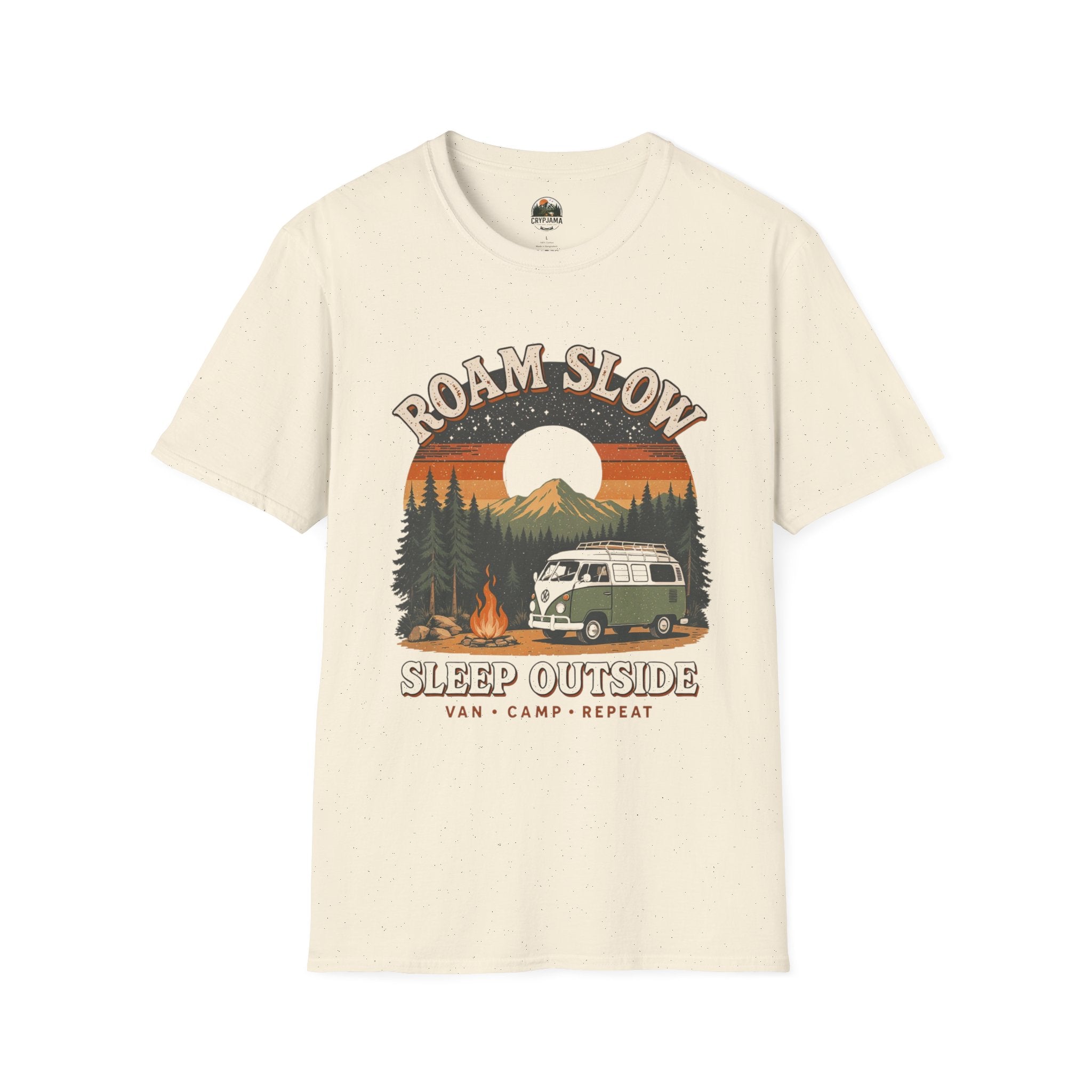 Roam Slow Vintage Outdoors T-Shirt