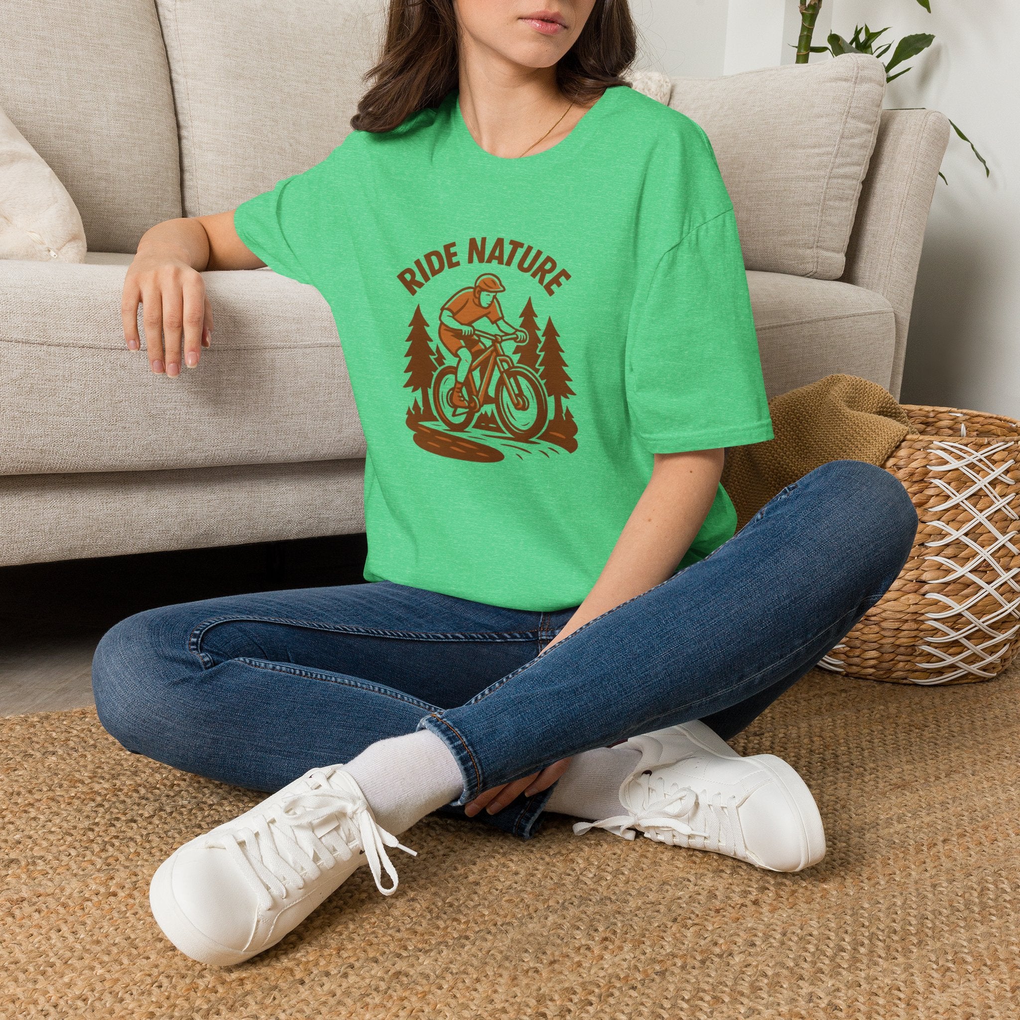 Forest Mountain Biking T-Shirt