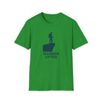 Hiker on Cliff T-Shirt