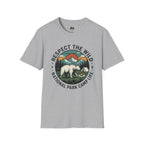 Respect The Wild Bear T-Shirt after 40