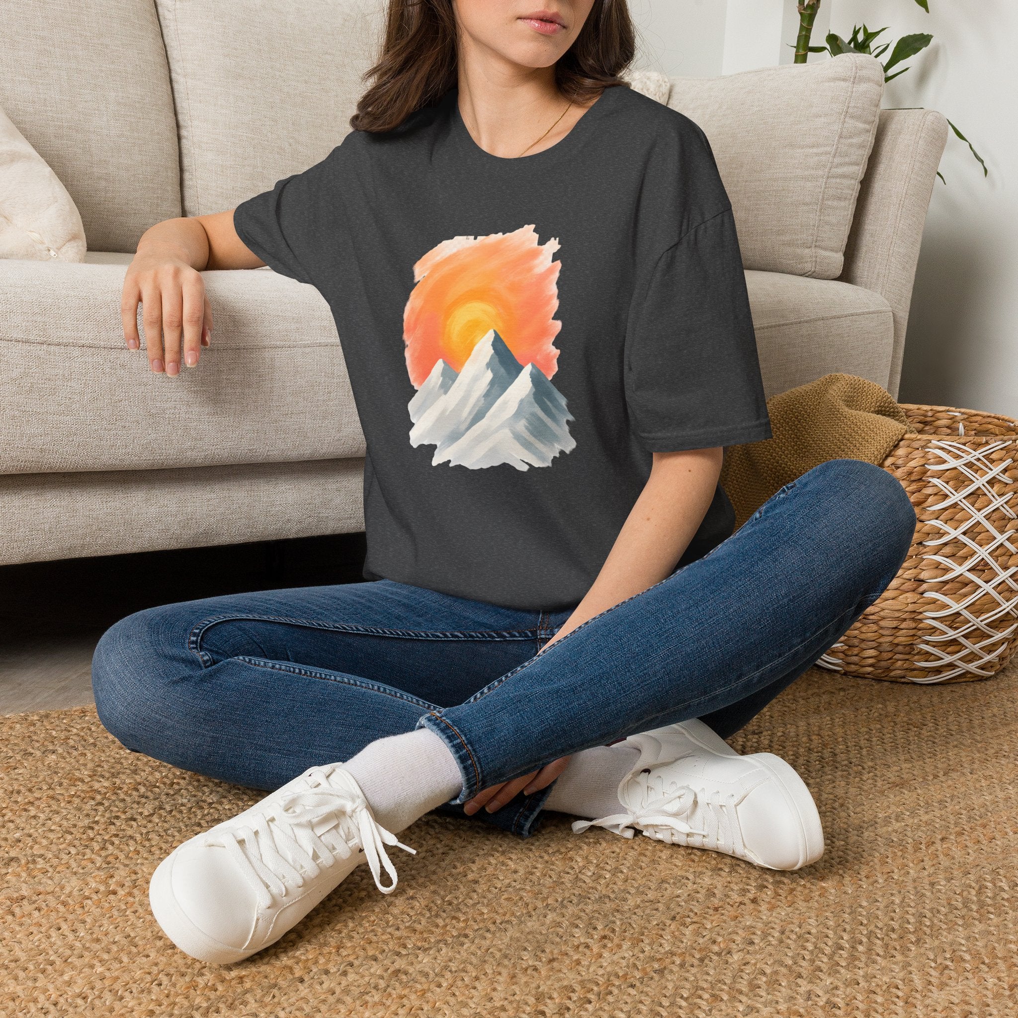 Sunrise Over Peaks T-Shirt