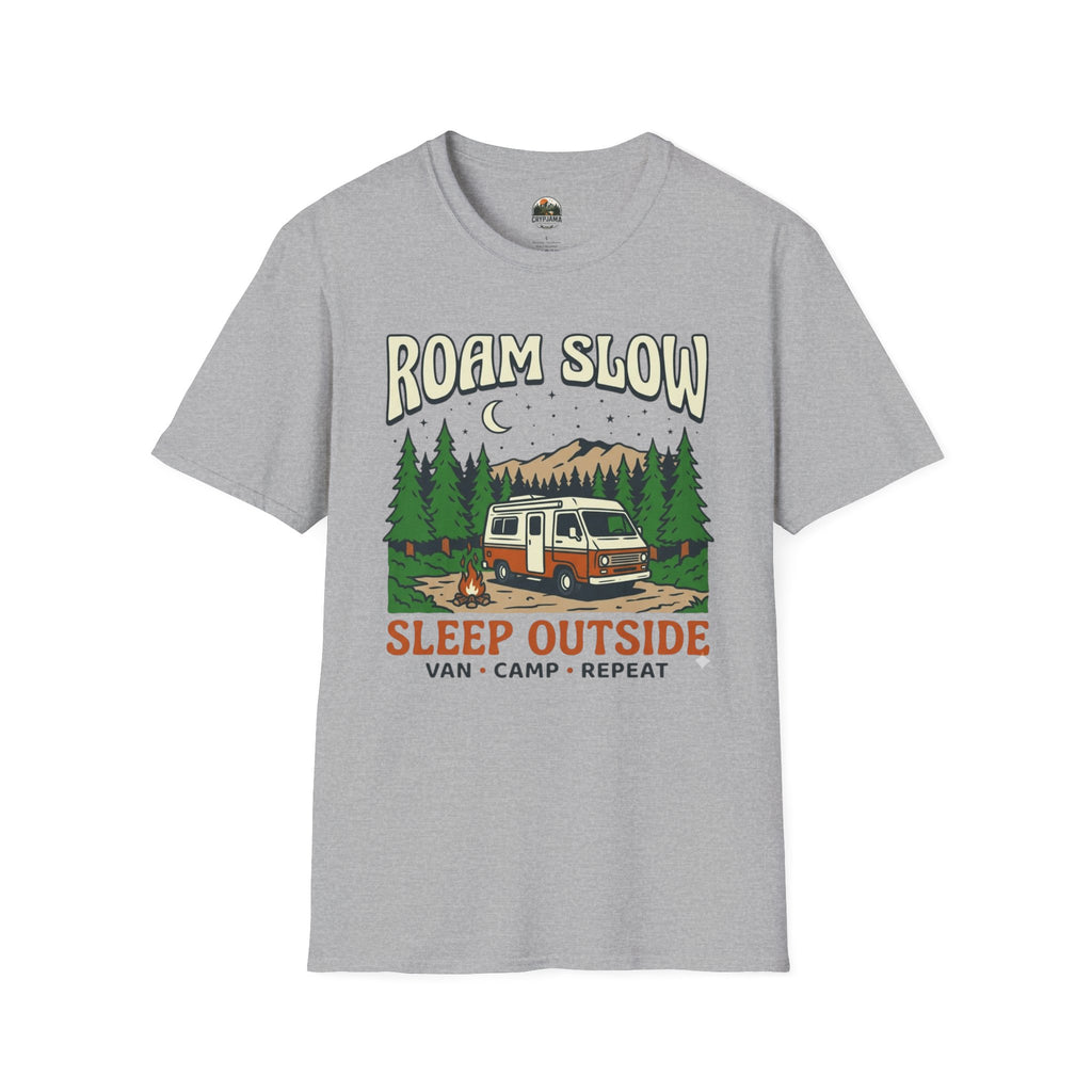 Roam Slow Camper T‑Shirt