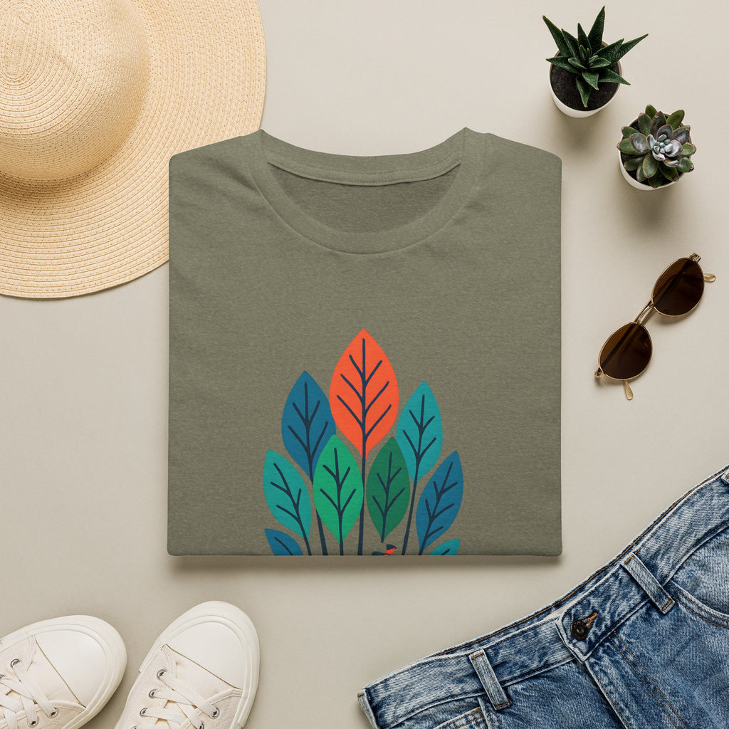 Hiker in Leaves T-Shirt