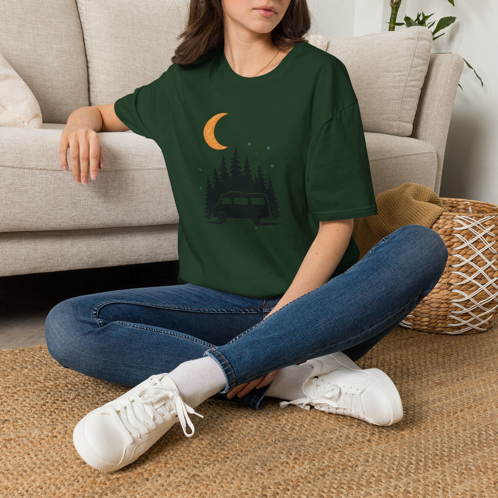 Moonlit Forest Camper T-Shirt