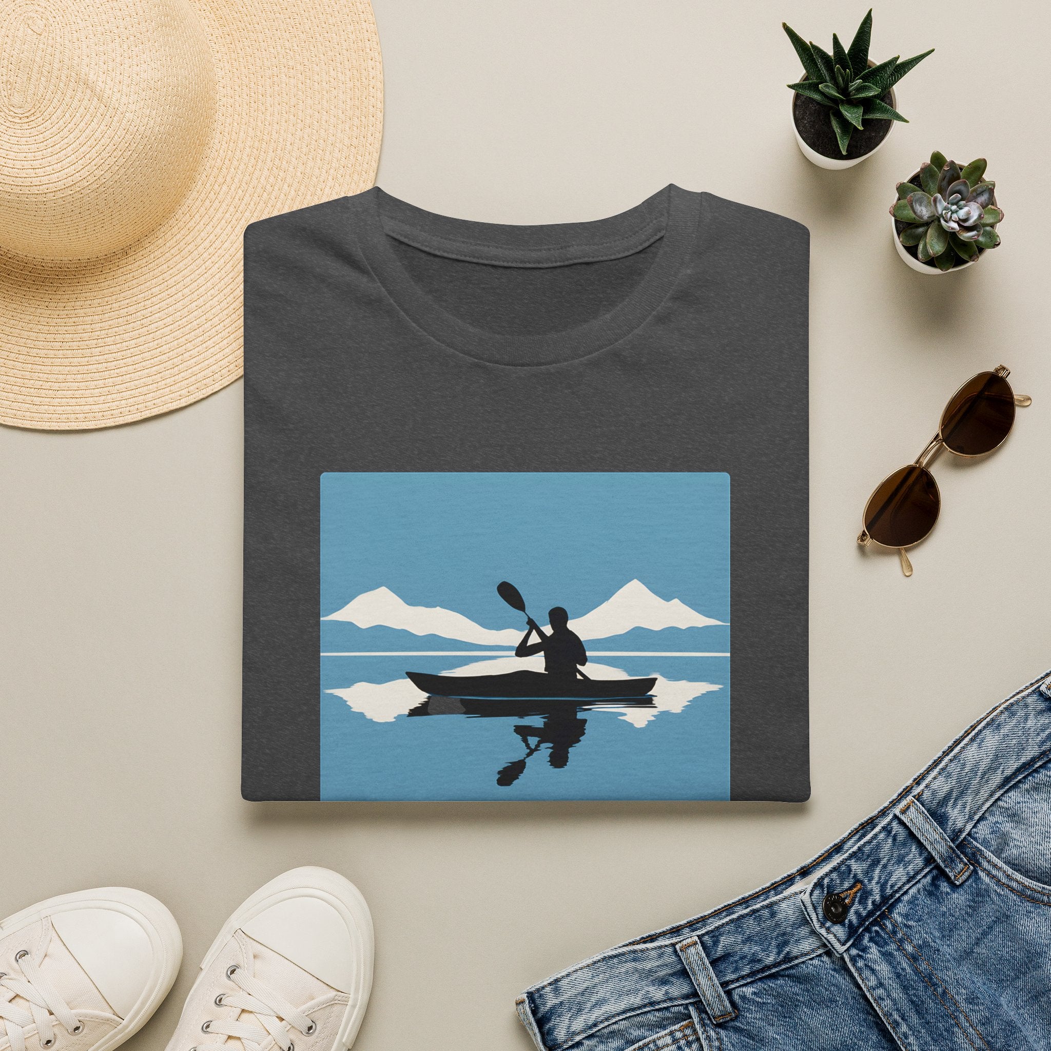 Kayaking on calm water T-Shirt