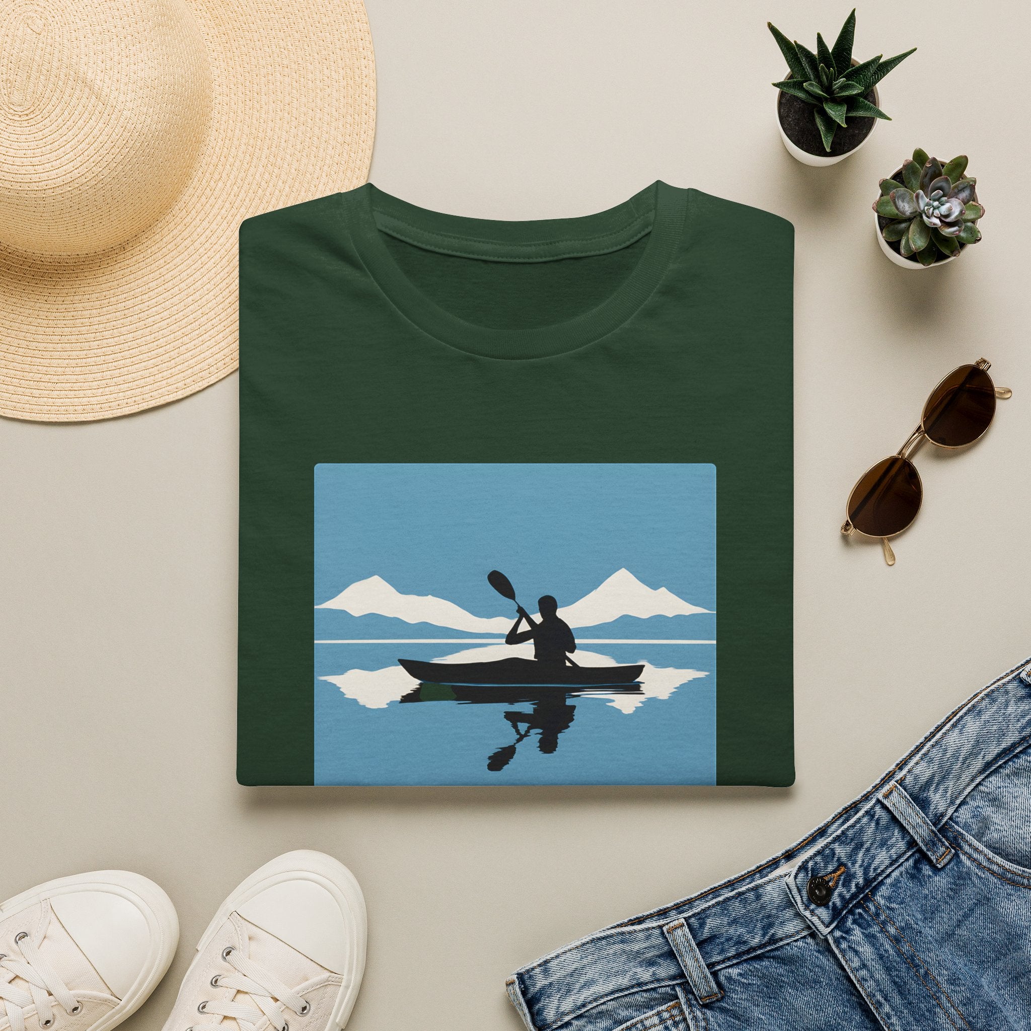 Kayaking on calm water T-Shirt
