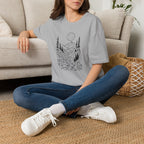 Moonlit Mountain Landscape T-Shirt