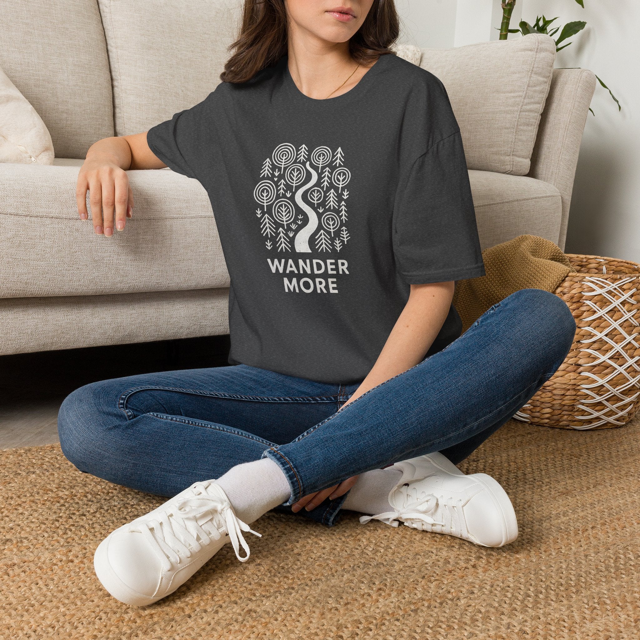 Winding Path Through Forest T-Shirt